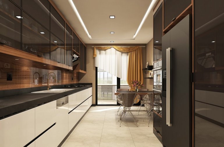 Kutsan İnşaat: Projeden 3+1 Premium  Daire