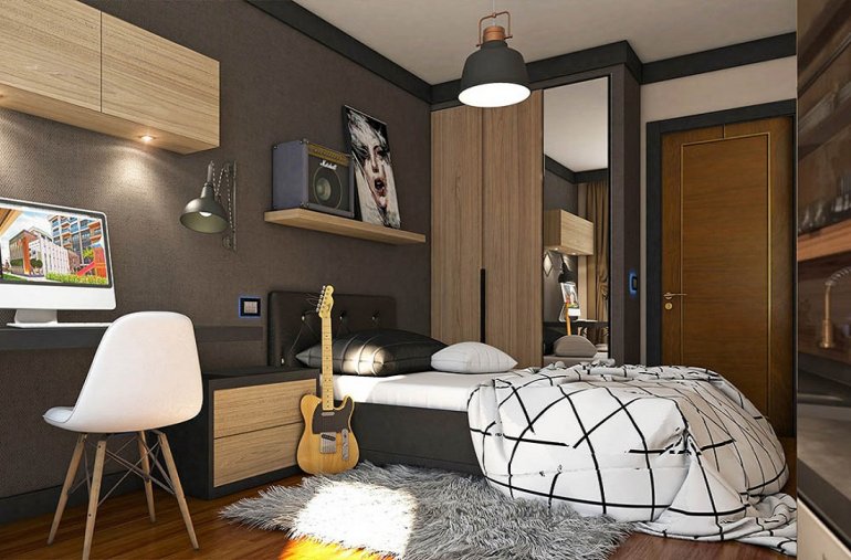 Kutsan İnşaat: Projeden 3+1 Premium  Daire